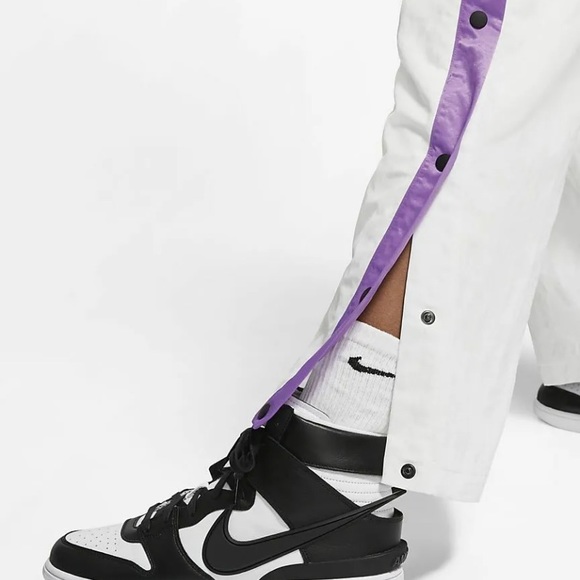 NIKE x AMBUSH LA Lakers TEARAWAY PANT white Women’s Size XS X-Small NWT - Picture 8 of 11
